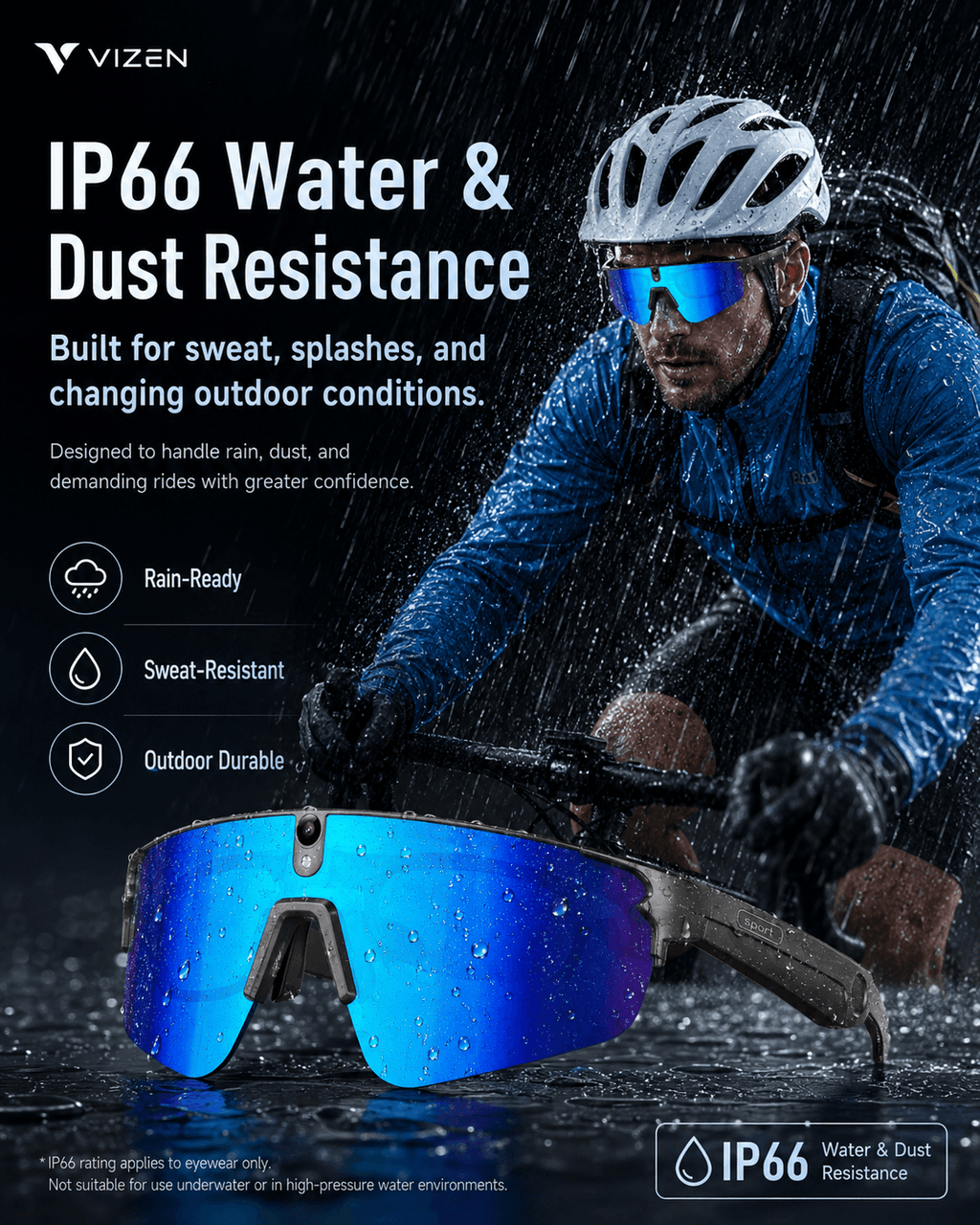 VIZEN L805 Smart AI Cycling Glasses